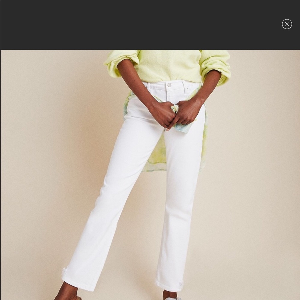 AGOLDE white Toni Slim Straight Jeans 30 NWT